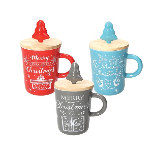 LONČEK TOGNANA 340 ML + POKROV + ŽLIČKA NATALE PAS