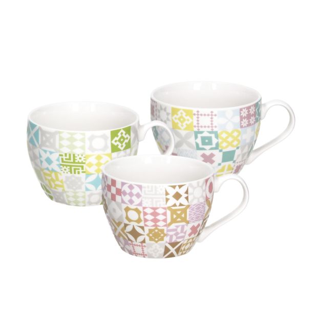 LONČEK TOGNANA 400 ML IRIS MEDINA RAZLIČNI DEKORJI