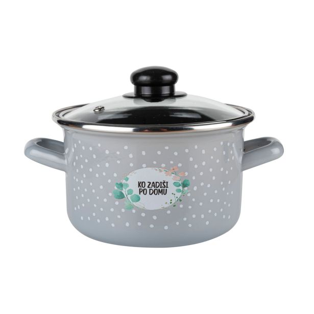 LONEC / KOZICA 22 CM/4.7L KO ZADIŠI PO DOMU VISOKA S POKROVOM