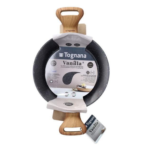 LONEC / KOZICA TOGNANA 24 CM VANILLA 2 ROČAJA