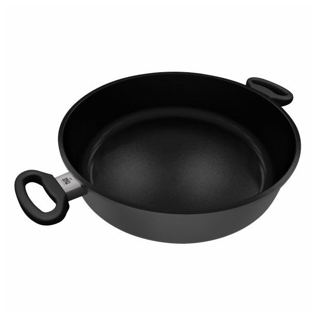 LONEC / KOZICA AMT 32 CM NIZKA Z DVEMA ROČAJEMA VIŠINA 8 CM