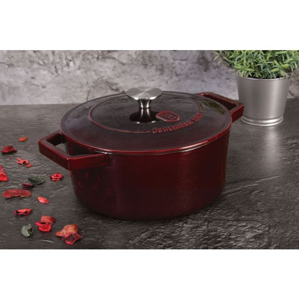 LONEC / KOZICA BERLINGER HAUS KOZICA S POKROVOM 24 CM LITOŽELEZNA