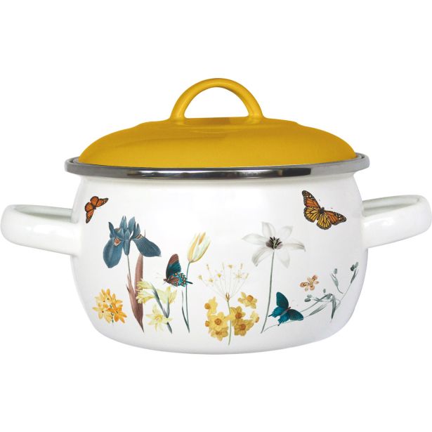 LONEC / KOZICA ENAMELIE KOZICA IRIS14 CM - 0.95 L