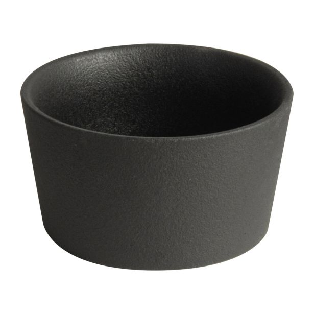 LONEC / KOZICA GUSTA FI13X7CM ČRNA HERMAN