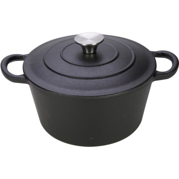 LONEC / KOZICA GUSTA KOZICA FI24CM IZ LITEGA ŽELEZA