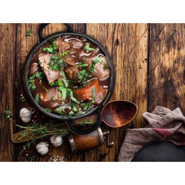 LONEC / KOZICA GUSTA KOZICA FI24CM IZ LITEGA ŽELEZA