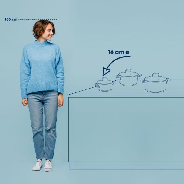 LONEC / KOZICA KELA 1.2 LIT FLAVORIA S POKROVKO 18/10