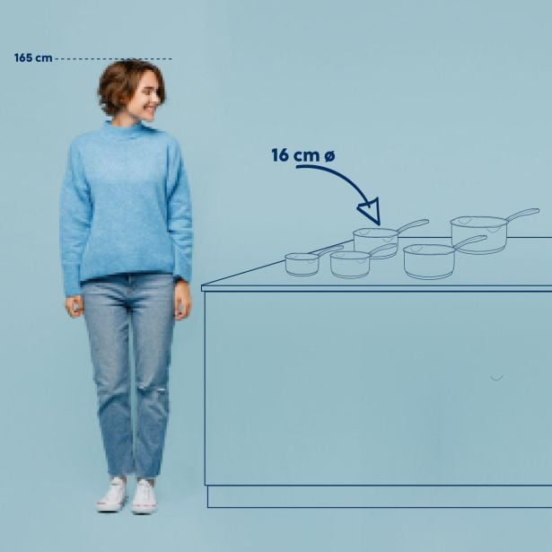 LONEC / KOZICA KELA 1.3 LIT FLAVORIA Z ROČAJEM 18/10