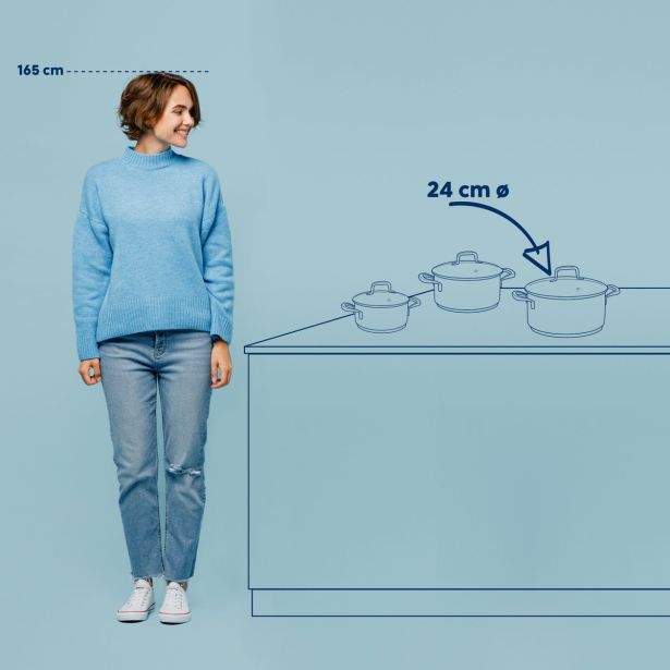 LONEC / KOZICA KELA 4.6 LIT FLAVORIA S POKROVKO 18/10