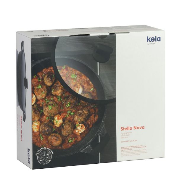 LONEC / KOZICA KELA 5 LIT STELLA NOVA S POKROVKO ČRNA