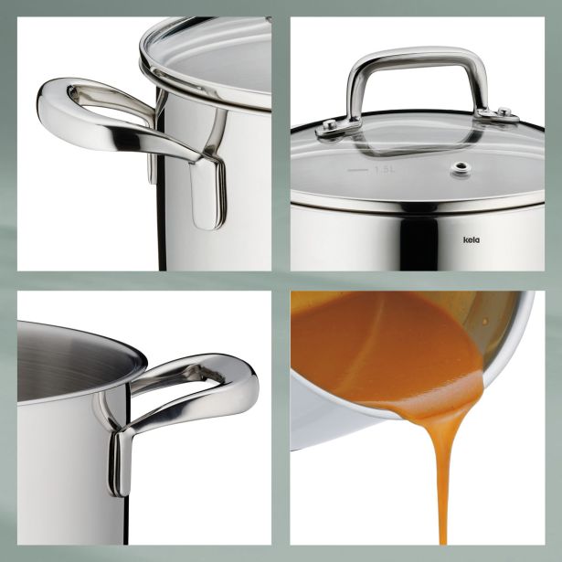 LONEC / KOZICA KELA 8 LIT FLAVORIA S POKROVKO 18/10