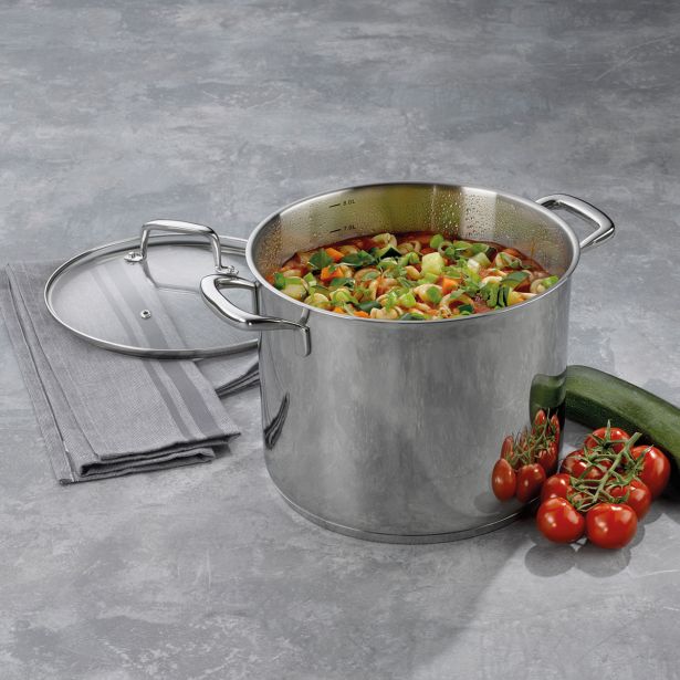 LONEC / KOZICA KELA 8 LIT FLAVORIA S POKROVKO 18/10