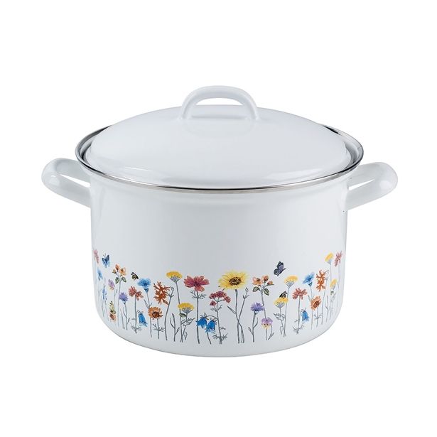 LONEC RIESS 22 CM 4.5 L FLORA S POKROVOM