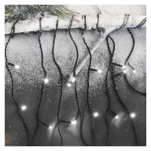 LUČKE EMOS LED ZAVESA 3.6 M HL. BELA ZUNANJA/NOTRANJA