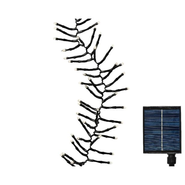 LUČKE LUMINEO CLUSTER 1512L TOPLO BEL Č 1400 CM, 8 FUNK., UTRIP.