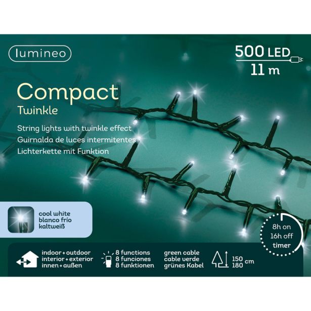 LUČKE LUMINEO COMPACT 500L, HLAD. BEL Z 1100 CM, 8 FUNK., UTRIP.