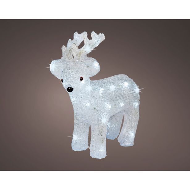 LUČKE LUMINEO JELEN HLADNO BELE BARVE 32 LED LUČK IP44