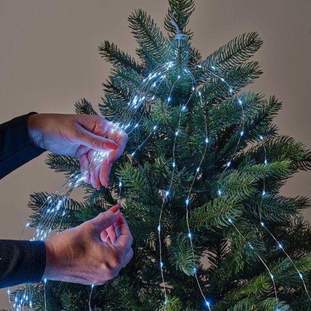 LUČKE LUMINEO MICRO LED 180 CM HLADNO BELE ZUNANJE