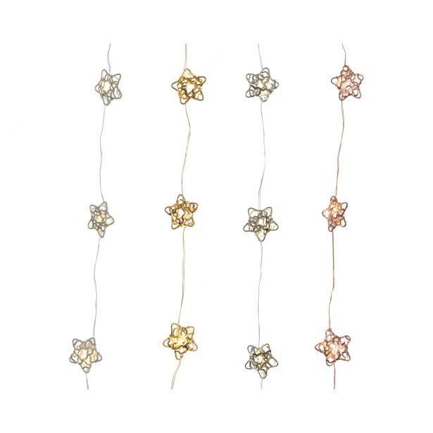 LUČKE LUMINEO ZVEZDICE 20 L LED 190 CM MIKRO