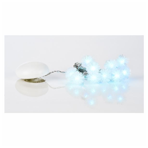 LUČKE MQ 10 LED RGB KROGLICE JEŽKI NA BATERIJE (3XAAA)