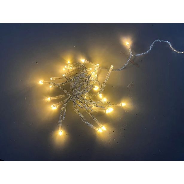 LUČKE MQ 30LED T.BELE S KRMILNIKOM BATERIJSKA TRANS. ŽICA