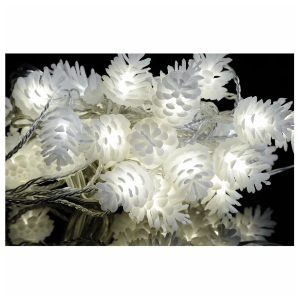 LUČKE MQ 40 LED STORŽI TOPLO BELE 5 UTRIPAJOČIH