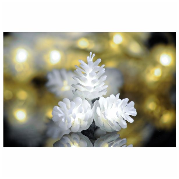 LUČKE MQ 40 LED STORŽI TOPLO BELE 5 UTRIPAJOČIH