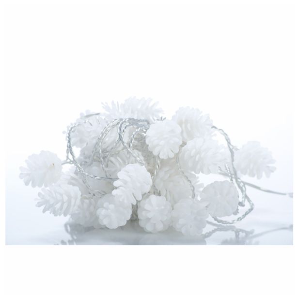 LUČKE MQ 40 LED STORŽI TOPLO BELE 5 UTRIPAJOČIH