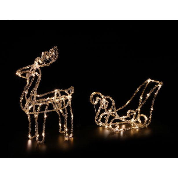 LUČKE MQ JELENČEK S SANMI 80X11X37 CM