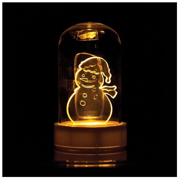 LUČKE MQ LED ČAJNA Z MOTIVOM TOPLO BELA BATERIJSKA