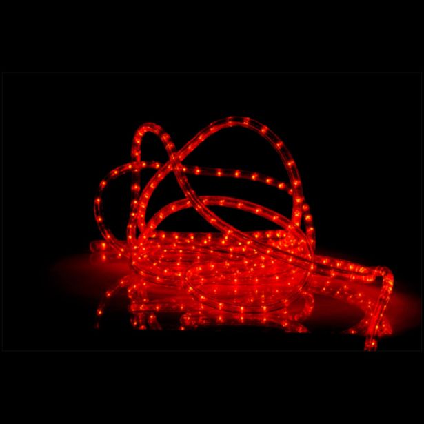 LUČKE MQ LED SVETLOBNA CEV RDEČA DVOŽILNA 13 MM