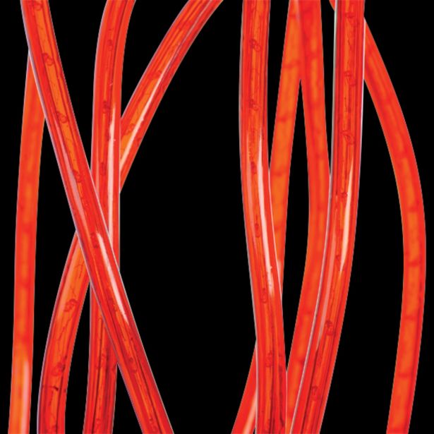 LUČKE MQ SVETLOBNA CEV RDEČA DVOŽILNA 13 MM