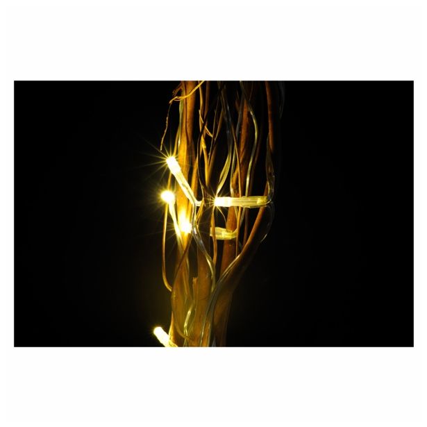 LUČKE MQ VRBOVE VEJE RJAVE 100 CM TOPLO BELE 30 LED