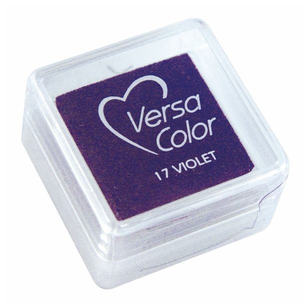 LUKNJAČ,ŠTAMPILJKA,ŠABLON RAYHER BLAZINICA ŽIGE VERSACOLOR VIJOLIČNA, 2.5X2.5 CM