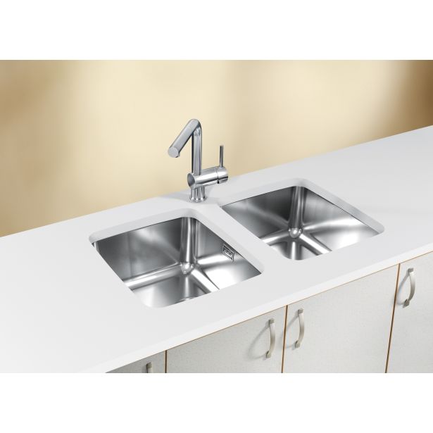 NERJAVNO POMIVALNO KORITO ALVEUS LUNO 20, SATIN 340X400 MM