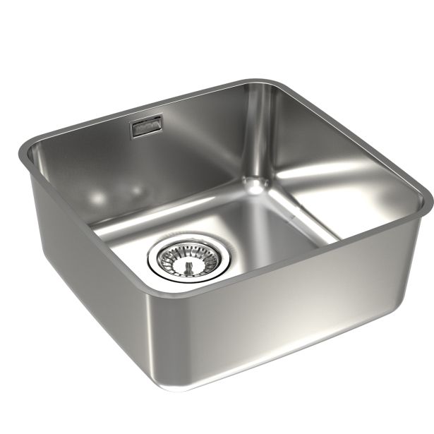 NERJAVNO POMIVALNO KORITO ALVEUS LUNO 30, SATIN 400X400 MM