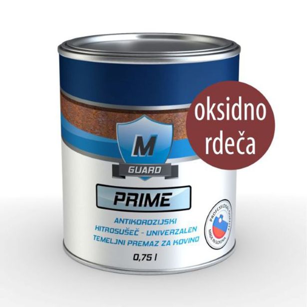 M-GUARD PRIME OKSIDNO RDEČI 0,75L