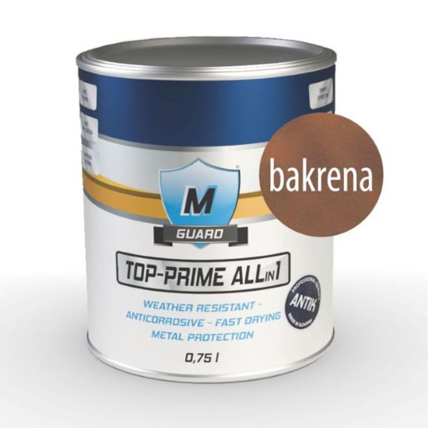 M-GUARD TOPCOAT ANTIK METAL BAKRENI 0,75L