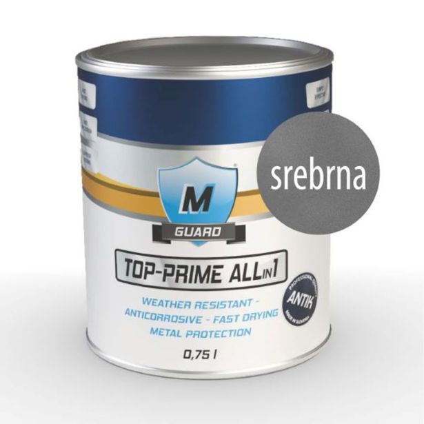 M-GUARD TOPCOAT ANTIK METAL SVETLO SIVI 0,75L