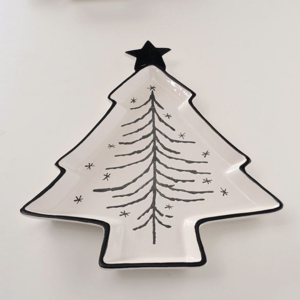 SERVIRNI KROŽNIK 27X28 CM MADALYN SMREKICA 2 DESIGNA