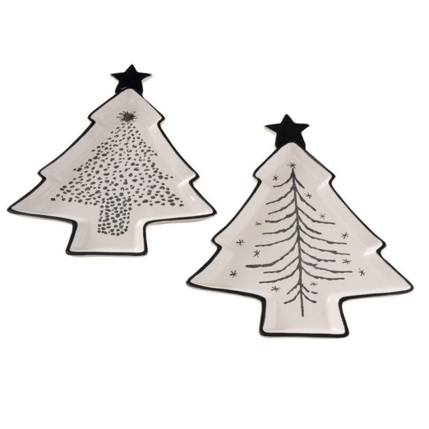 SERVIRNI KROŽNIK 27X28 CM MADALYN SMREKICA 2 DESIGNA