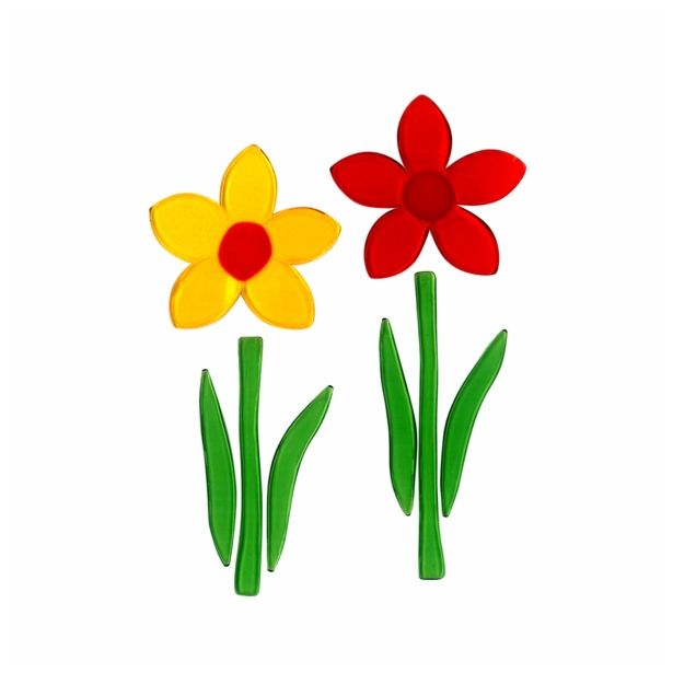 DEKORATIVNA NALEPKA STEUBER MAGIC GEL 2 ROŽI MALI