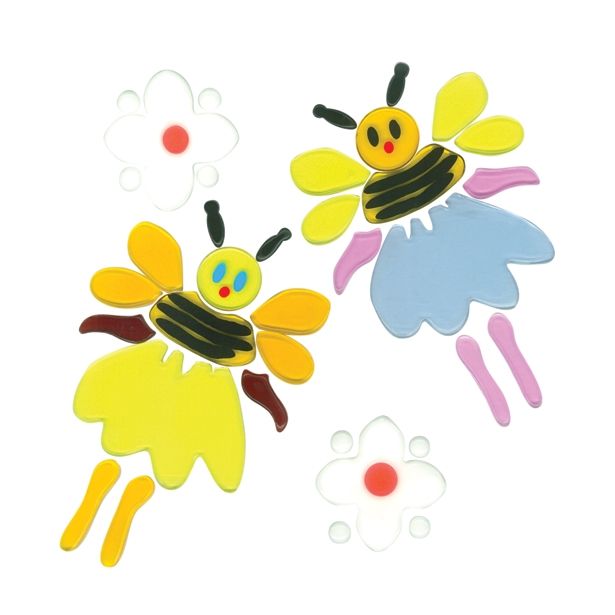 DEKORATIVNA NALEPKA STEUBER MAGIC GEL PRAVLJIČNE ČEBELICE SREDNJI