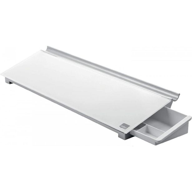 MAGNETNA TABLA NOBO TABLE STEKLENA NAMIZ S PREDALOM 45.8X6X14 CM 1905174