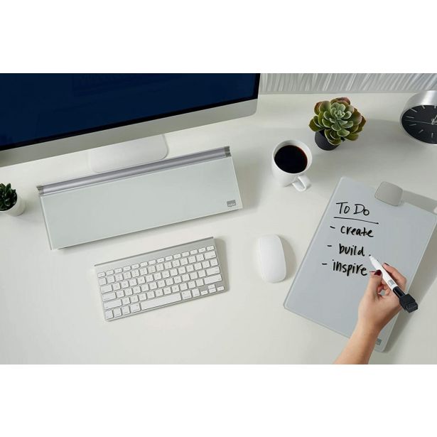 MAGNETNA TABLA NOBO TABLE STEKLENA NAMIZNA POKONČ. 220X300 MM 1905173