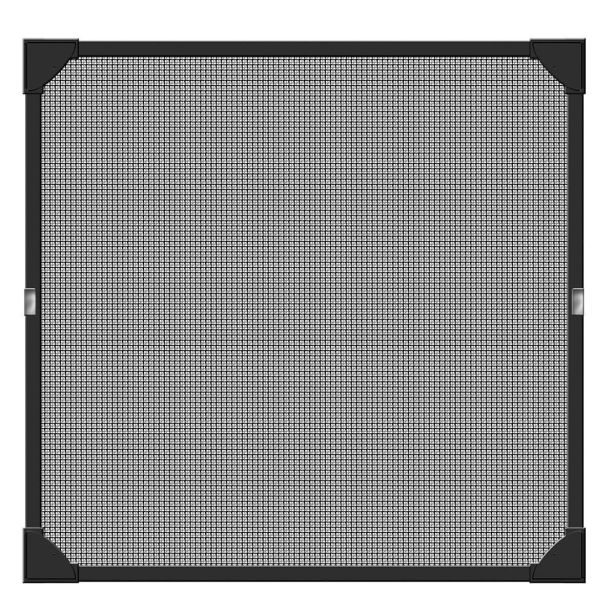 PRIBOR SCHELLENBERG MAGNETNI OKVIR ZA OKNO PROTI INSEKTOM 100X120CM ANTRACIT