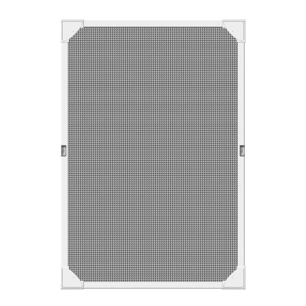 SCHELLENBERG MAGNETNI OKVIR ZA STREŠNO OKNO Z ZAŠČITNO MREŽO PROTI INSEKTOM IZ FIBERGLASA 80X140 CM BEL