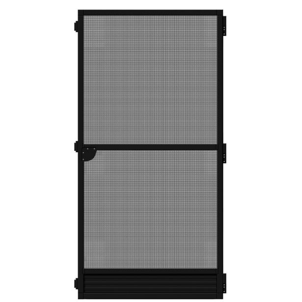 SCHELLENBERG KOMARNIK ZA VRATA Z ALUMINIJASTIM OKVIRJEM PLUS 100X210 ANTRACIT