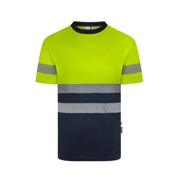 MAJICA KRATKI ROKAV VELILLA NAVY BLUE + NEON YELLOW + ODSEVNI TRAK ŠT.S
