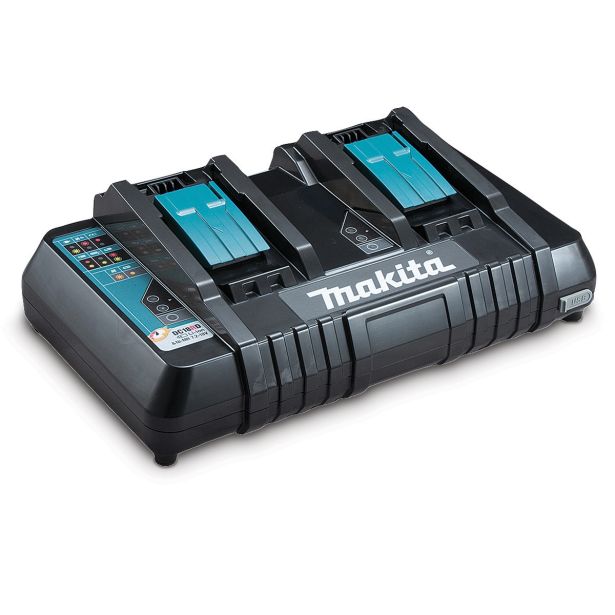 MAKITA HITRI POLNILNIK ZA DVA AKUMULATORJA DC18RD 630868-6